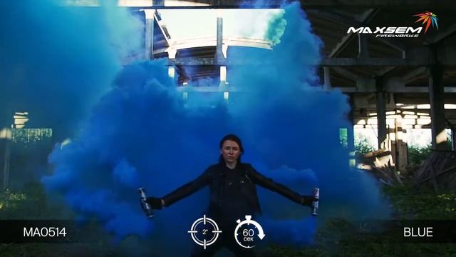 Дымовая Шашка двусторонняя MA0514 Blue от PYROtehnik