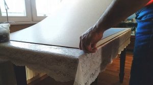 Оформление картины из пазлов/ Как склеить большой пазл/ 3000 элементов 116х85 см