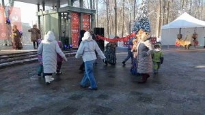 Влог / Веселый Хоровод в Раменском парке. Рождество Христово / 7.01.24 год