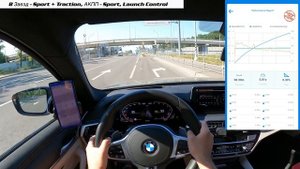 ⏱️ 0-100 BMW 530dx G30 LCI 2021 accelerating dragy / БМВ 530д замер разгона 0-100 км/ч