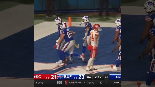 Josh Allen rushes for a 26-yard touchdown vs. Kansas City Chiefs