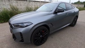 ПРИВЕЗЛИ ПОД ЗАКАЗ Рестайл BMW X6 M60i Морозный Чистый Серый (Frozen Pure Grey) Параллельный импорт