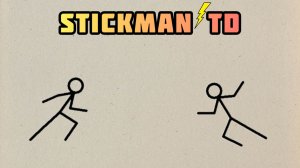 Первый tawer defens на канале.(Stickman TD)