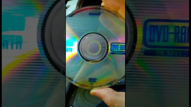 Такого компакт-диска вы точно не видели!  #shorts #dvdram
