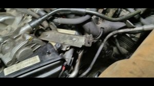 Мерседес GL350 лечим какой-то стук в моторе