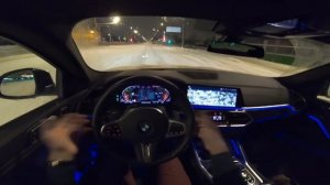 POV тест-драйв BMW X6 G06 30dx + Павел Блюденов на X6 M50dx