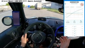 ⏱ 0-100 MINI Countryman F60 Cooper S LCI acceleration / разгон Мини Кантримен Ф60 Купер С 2021
