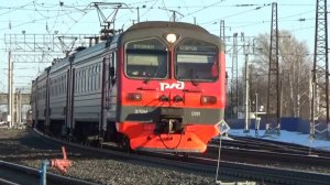 Пригородный ЭД9М-0191 "Вязники-Ковров" и ВЛ80с-1036/1034