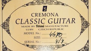 Обзор гитары Cremona 4670 металл против нейлона