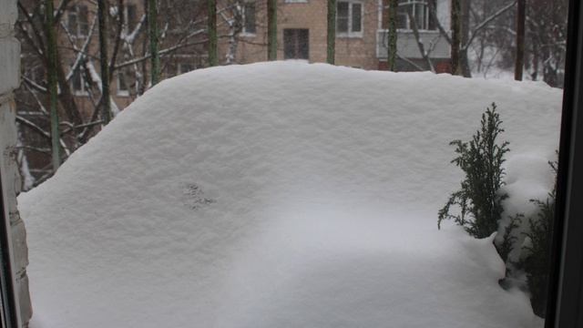 Гибель сугроба