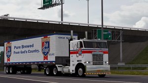 🔴American Truck Simulator, Обкатываю штаты, работаю на наёмных траках