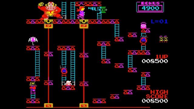 DONKEY KONG (2024 | REMAKE for Arcade Zx Collection) ZX Spectrum