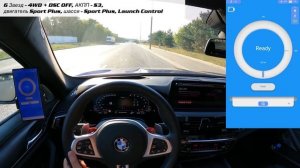 ⏱ 0-100 BMW M5 F90 Competition FACELIFT acceleration / БМВ М5 Ф90 Компетишн замер разгона DRAGY