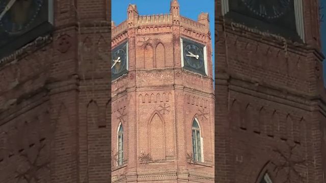 Куранты из водонапорной башни