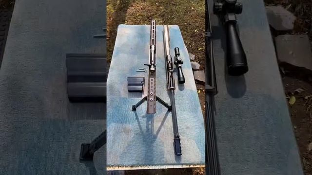 🔫 Barrett M107A1: Современный крупнокалиберный снайперский комплекс 🇺🇸