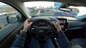 POV тест-драйв Chevrolet Traverse PREMIER 3.6 / Шевроле Траверс Премьер