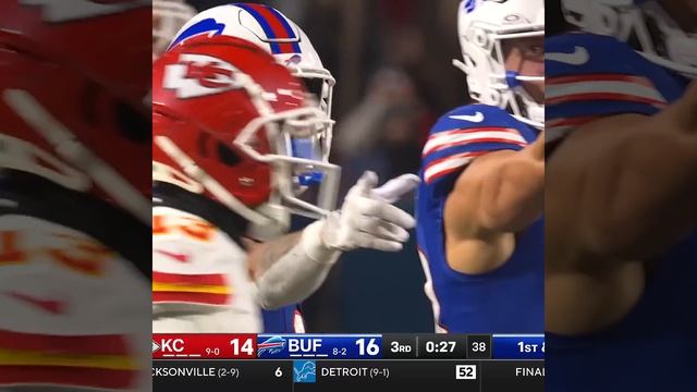 Khalil Shakir catches for a 22-yard Gain vs. Kansas City Chiefs
