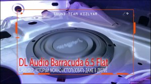 Сабвуфер, который можно использовать даже в двери! DL Audio Barracuda 6.5 Flat