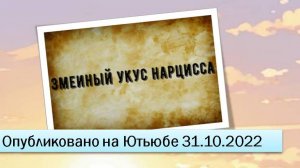 Змеиный укус нарцисса (31.10.2022)