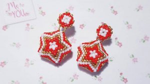 СЕРЬГИ ИЗ БИСЕРА / МАСТЕР КЛАСС / БИСЕРОПЛЕТЕНИЕ / PandaHall