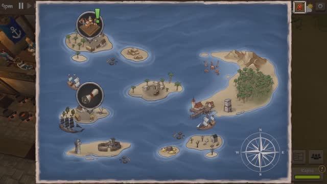 Tavern Master: Pirates Retreat Стрим 3 Улучшили начальный корабль до предела