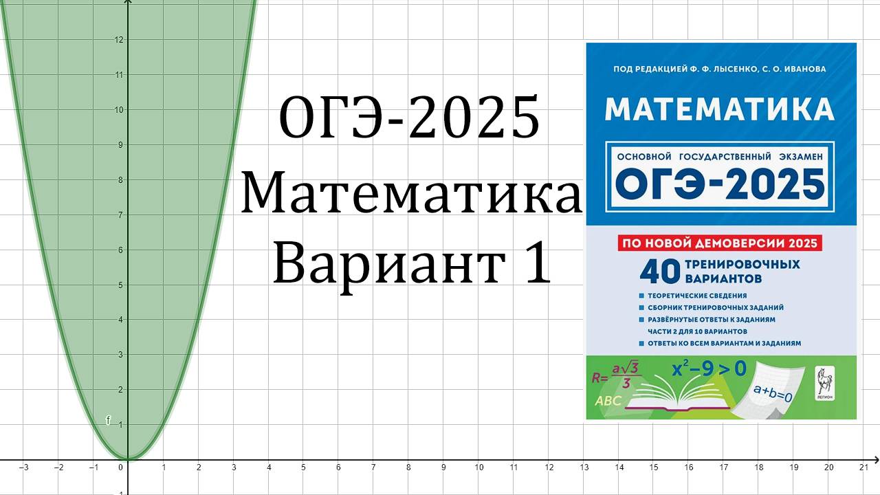 Огэ 2025 математика Озон