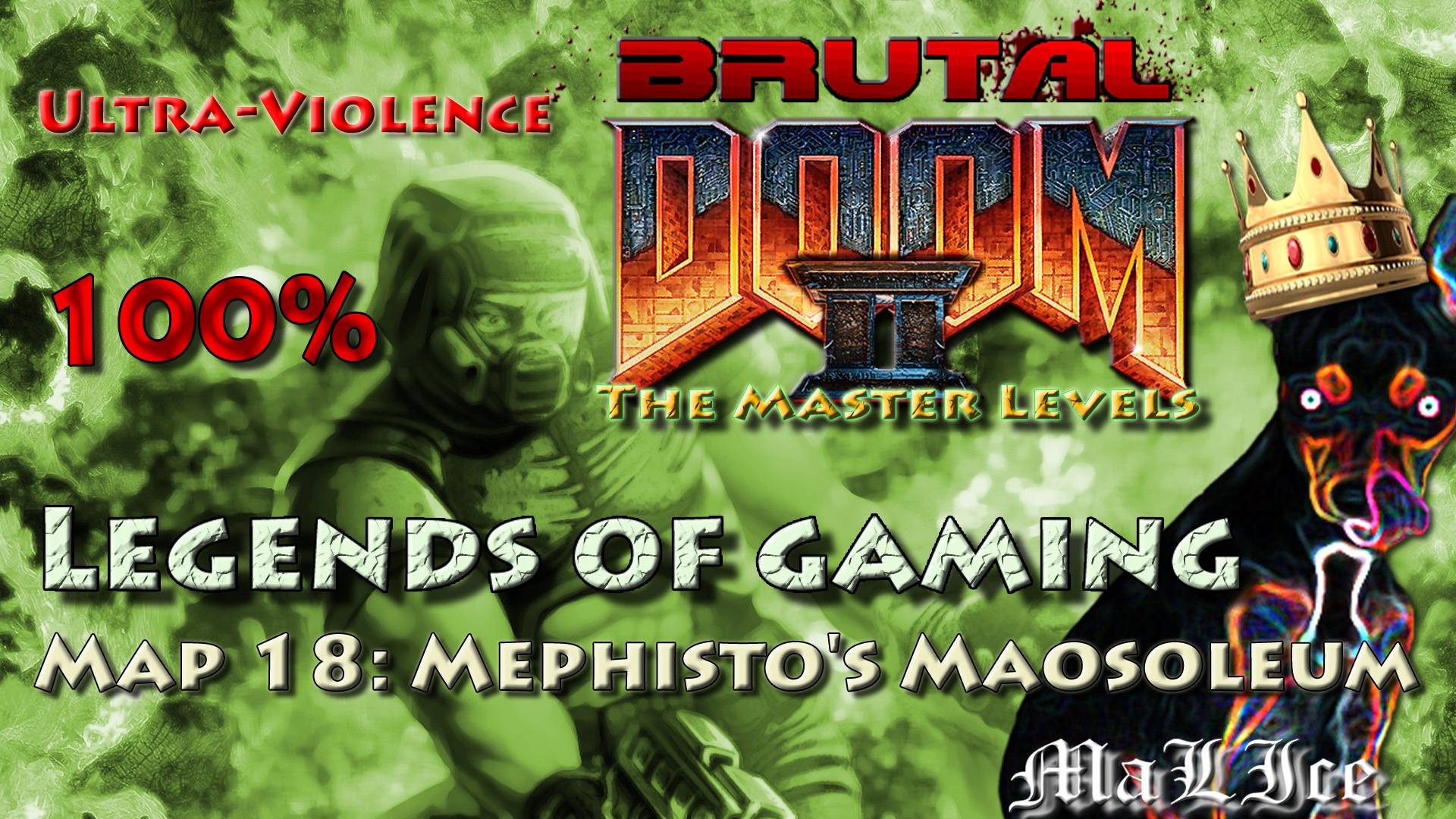 Brutal Doom 2 The Master Levels - Level 18: Mephisto's Maosoleum