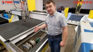 Необычный ЧПУ фрезер с поворотной осью внутри