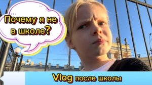 Vlog после школы | Почему я не в школе 😧 #школа #школьница #2класс #нет_урокам #ржд #детский_вагон