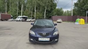 Mazda 3 BK рестайлинг 2008 год, хэтчбэк, пробег 176000 км. Замер толщины ЛКП.
