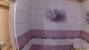 Обзор проделанной работы в ванной(плитка,ванна, умывальник)