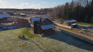 Каркасный дом для большой семьи по индивидуальному проекту.