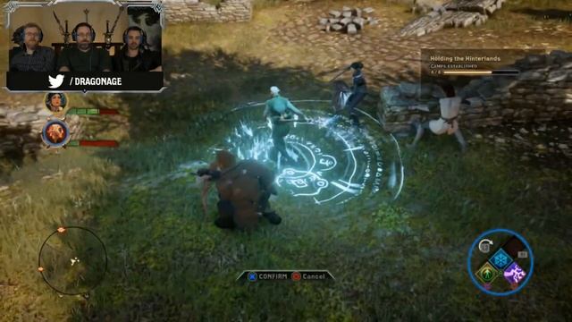 Dragon Age : Inquisition Marathon - Q & A with Cameron, Mark and Mike (Part 1) смотреть онлайн
