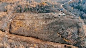 Поселок Весточка-Лепель в октябре 2024 года (съемка с дрона)