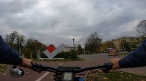 Электропокатушка после работы по городу