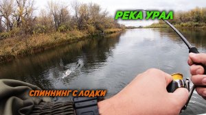 Река Урал. Щука на спиннинг.