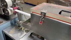 3-layer extruder for the production of plastic collapsible tube Sunway BJG III. Video 2