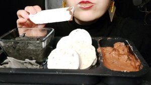АСМР ~ Десертная тарелка: Чародейка Шайбы Пиленные мега брусочки. ASMR ~ Dessert plate.