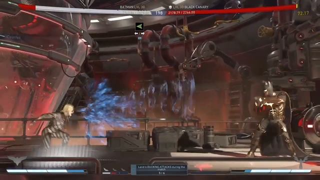 Batman vs black canary green arrow assist