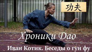 Иван Котик беседы о Гун фу.Проект "Хроники ДАО"