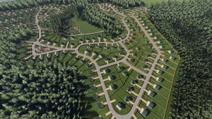 3D-генплан КП Константиновский