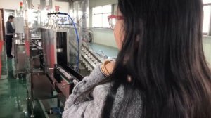 Автоматическая линия наполнения аэрозолей. Видео 2.