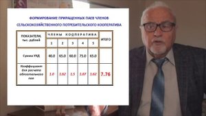 ПАЕВАЯ СИСТЕМА С/ Х КООПЕРАТИВА
