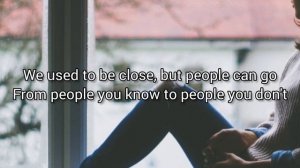 Selena Gomez - "people you know" (Lyrics)