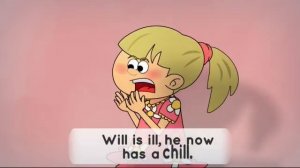 Легкое чтение на английском с детьми. Will is ill. Практикуем -ill. Выпуск 11