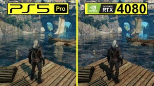 Сравнение игры «Ведьмак 3» на PS5 Pro и ПК