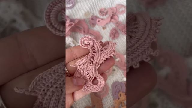 Вязание Ирландского кружева крючком вдохновение. Авторское кружево мотивы живое кружево