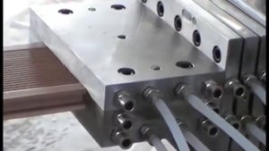 Экструзионная линия для производства террасной доски экструдер для террасной доски