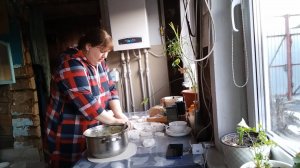 ПРОСТАЯ ЖИЗНЬ //ПАПА ПО РАБОТЕ В ШАДРИНСКЕ//НАСТРЯПАЛИ ПИРОЖКИ С КАРТОШКОЙ