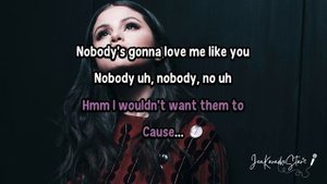 Selena Gomez - Nobody - Karaoke / Instrumental